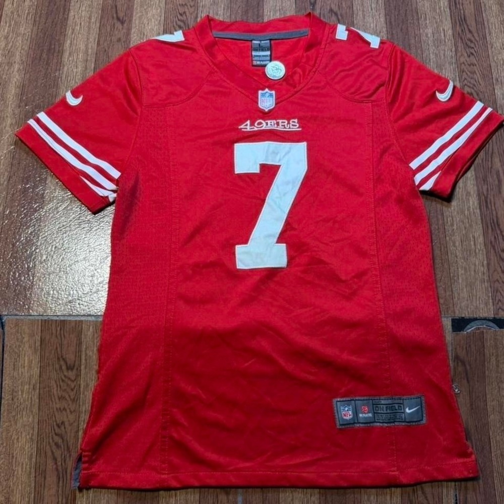 Nike NFL San Francisco 49ers #7 Colin Kaepernick Jersey Youth Large (12)